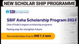 SBI Asha Scholarship Program 2024 By 555